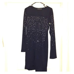 Navy blue Potter’s Pot cocktail dress